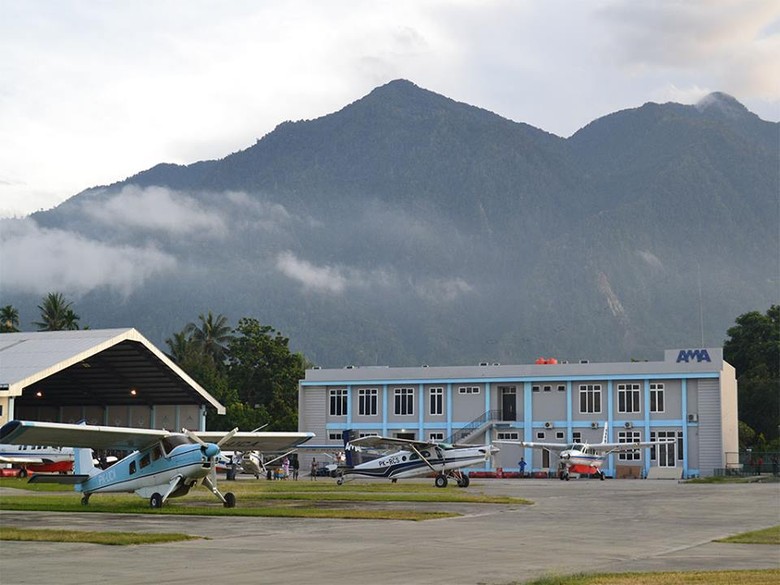 Pesawat Cessna Milik AMA Tabrak Rumah Saat Mendarat di 