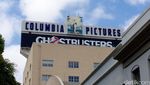 Luna Maya dan Hanung Eksis di Studio Sony Pictures Los Angeles