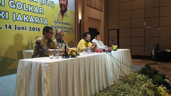 Golkar Deklarasi Dukung Ahok di Pilgub DKI 2017