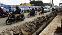 Diprediksi kemacetan akan menggilan di jalan ini.
