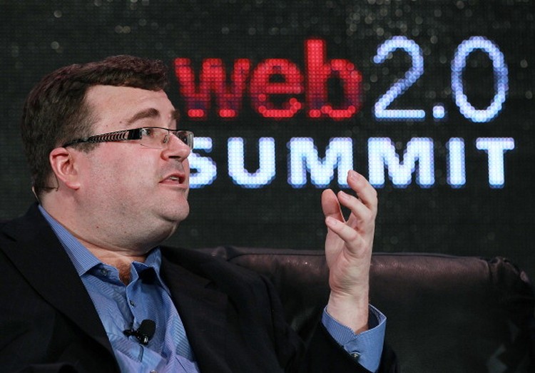 SAN FRANCISCO, CA - OCTOBER 19:  LinkedIn co-founder and executive chairman Reid Hoffman speaks during the 2011 Web 2.0 Summit on October 19, 2011 in San Francisco, California. The 2011 Web 2.0 Summit features keynote addresses by Internet and Technology leaders ends today.  (Photo by Justin Sullivan/Getty Images)