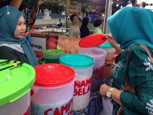 BBPOM Sidak Jajanan Takjil di Masjid Al-Akbar