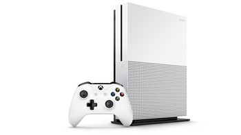 Dinamai Xbox One S, konsol game ini tampil dengan desain lebih seksi. Foto: Istimewa