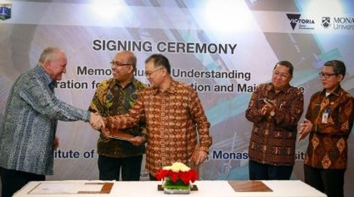 Universitas Monash Bantu Jakarta dalam Proyek MRT
