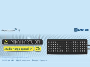 Belum Dapat Tiket Mudik? Dapatkan Harga Spesial Tiket Maskapai Bintang Lima