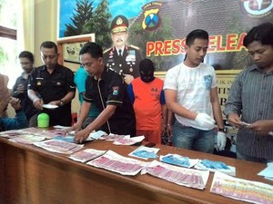 Upal Rp 107 Juta akan Diedarkan ke Jombang Disita dari Dua Pengedar