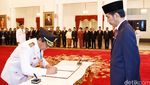 Jokowi Lantik Gubernur dan Wakil Gubernur Sulteng