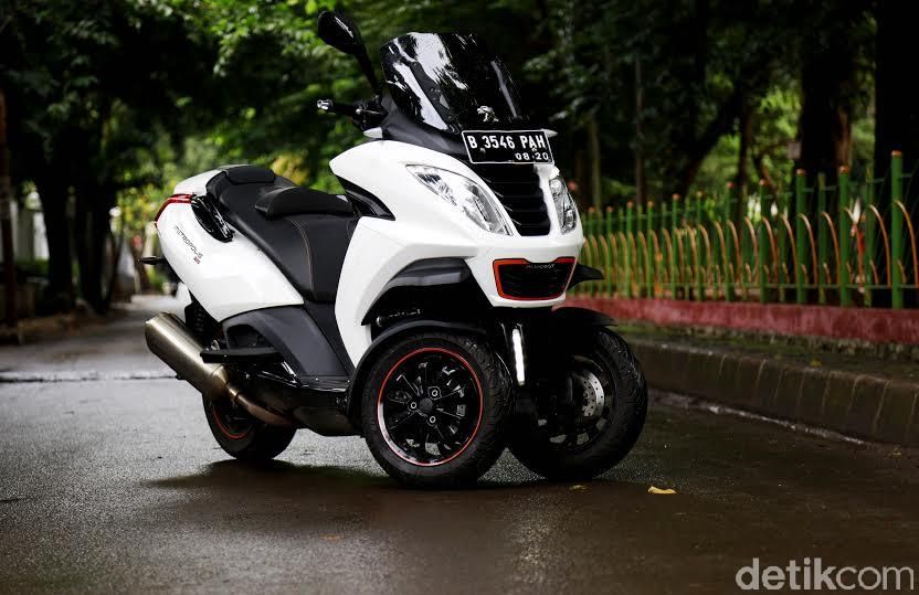 Peugeot Metropolis Motor Eropa yang Asyik Dikendarai di Indonesia.