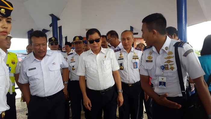 Sidak ke Pelabuhan Ketapang, Ignasius Jonan: Data Manifest itu Penting!