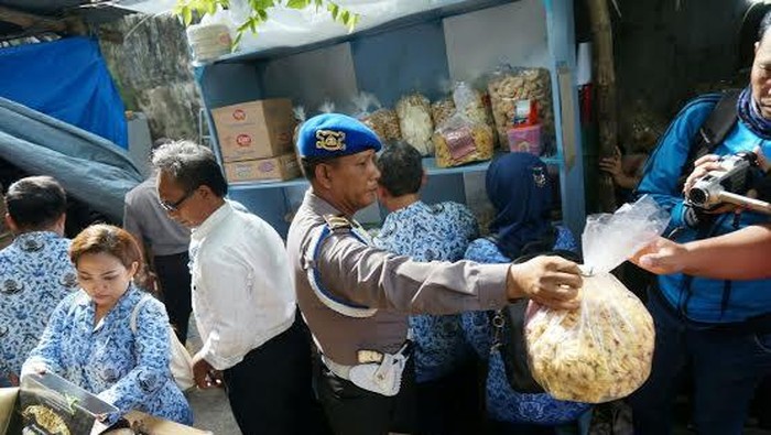 Mamin Bekas Digigit Tikus Diamankan Petugas Gabungan