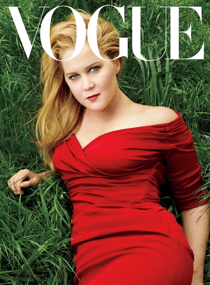 Amy Schumer pada sampul Vogue