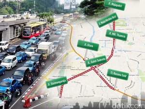 Catat! Ini 9 Titik yang akan Diberlakukan Sistem Pelat Ganjil Genap