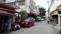 Tempat ini terletak di Charoen Prathet Soi. Inilah salah satu pusat keramaian di jantung Kota Chiang Mai (Baban/detikTravel)