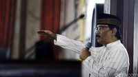 Adhyaksa Dault menyampaikan pidatonya.
