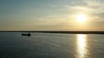 Potret Sunset Cantik dari Atas Kapal Pesiar
