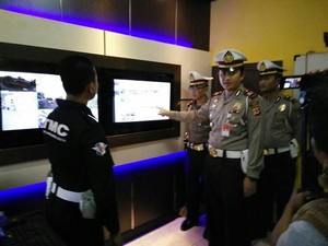 Pantau Arus Mudik, Polres Cianjur Pasang 9 CCTV dan Memaksimalkan Medsos