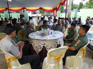 Silaturahmi Polisi dan TNI di Samarinda Lewat Buka Puasa Bersama