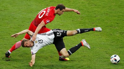 Jerman vs Polandia Imbang