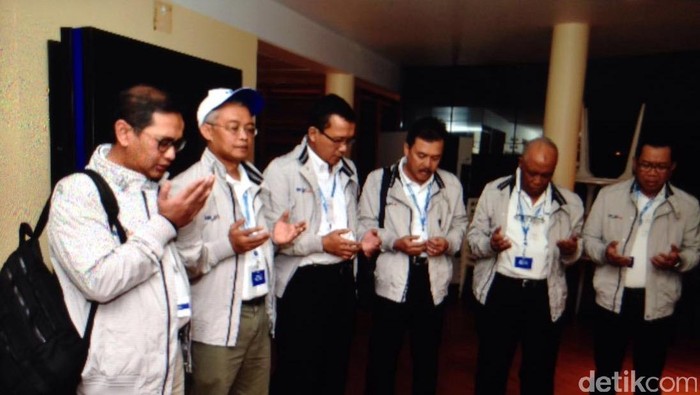 Direksi BRI Doa Bersama Sebelum BRIsat Diluncurkan