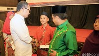 Menteri Ketenagakerjaan M. Hanif Dhakiri, melakukan safari Ramadan perdana di Padang, Sumatera Barat, Jumat (17/6/2016). Istimewa.