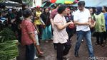 Wagub Djarot Blusukan ke Pasar Petak Sembilan