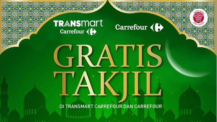 Gratis Takjil di Transmart Carrefour