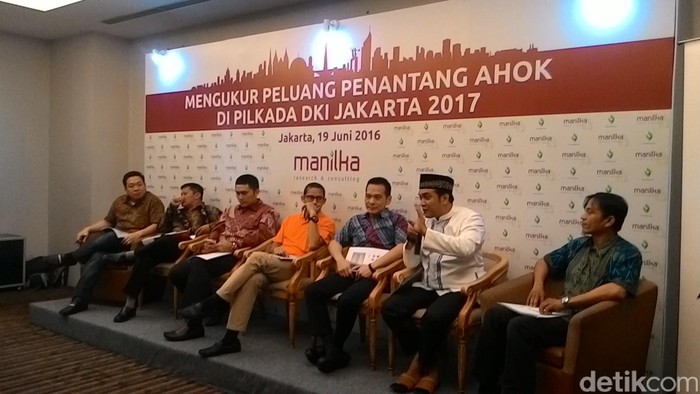 Survei Manilka: Elektabilitas Ahok  49,3 Persen, Ungguli Cagub Lainnya