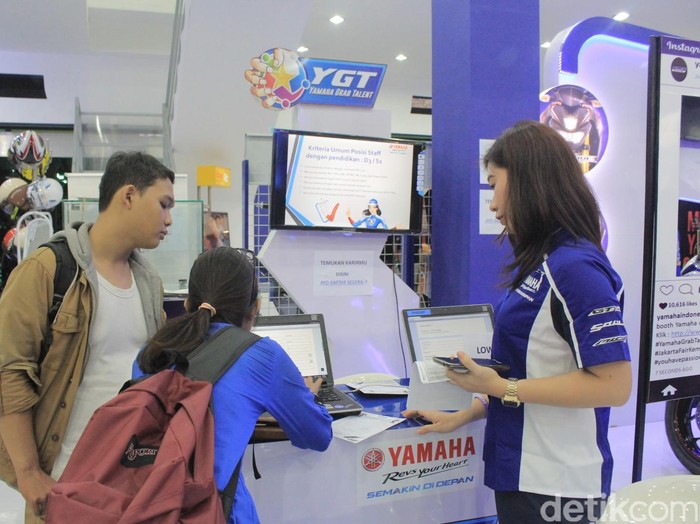 Yamaha Buka Loker di Jakarta Fair
