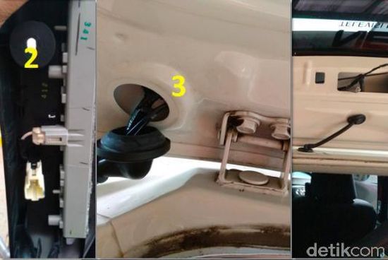 Pemasangan Lampu Kabin Belakang Toyota Etios Valco 
