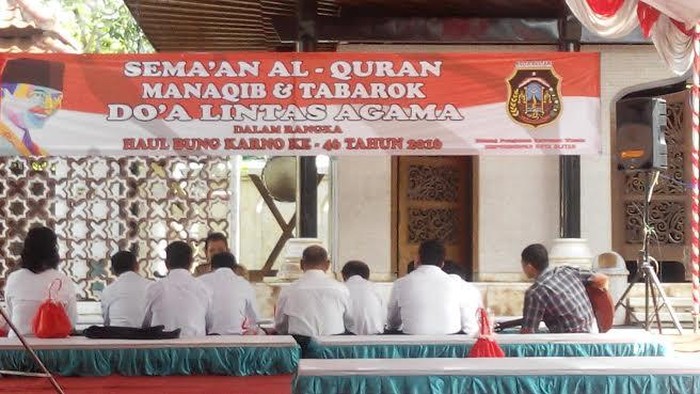 Doa Lintas Agama Digelar dalam Haul Bung Karno di Blitar