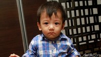 Attalah Mada terlihat menggemaskan. Pool/Gus Mun/detikFoto.