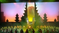 Bali Safari Marine Park merupakan unit bisnis Taman Safari Indonesia ketiga yang berlokasi di Gianyar, Bali. Selain bisa melihat aneka satwa, traveler bisa melihat aneka pertunjukan budaya seperti Tari Kecak dan pertunjukan Bali Agung (Wahyu/detikTravel)