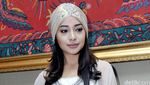 Nikita Willy Cantik Berkaftan Putih