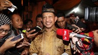 Calon Kapolri Konjem Tito Kanarvian juga hadir pada acara tersebut, Senin (20/6/2016).