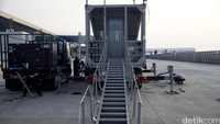 ATC mobile merupakan salah satu permintaan dari kementerian agar segera dipenuhi untuk syarat keamanan terminal. Di samping juga kesiapan kelistrikan. 