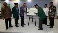 Bank Muamalat dan PWNU DKI Jakarta meluncurkan kerjasama stategis di bidang payment point online yang dikenal dengan Gerai Muamalat.