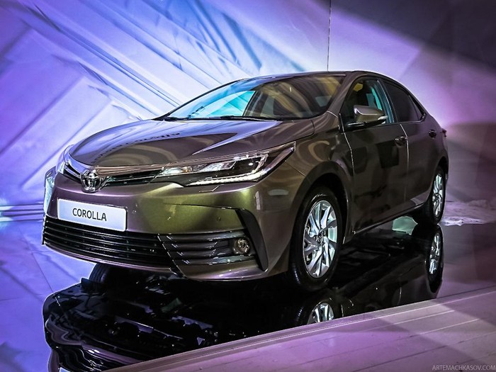 Toyota Corolla Facelift Dikenalkan Pertama Kali di Rusia