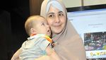 So Cute! Putra Risty Tagor dan Stuart Collin Sangat Menggemaskan