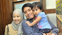 Desta mengaku belum menyiapkan nama yang pas untuk si jabang bayinya. Pool/Noel/detikFoto.