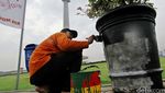 Sambut HUT DKI, Kawasan Monas Dipercantik