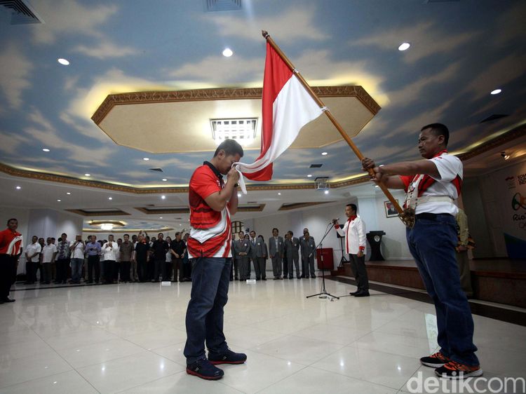 Pelepasan Kontingen Olimpiade Brasil 2016