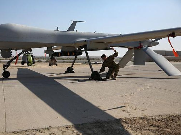 Penampakan Drone Amerika, Pembunuh Jenderal Iran