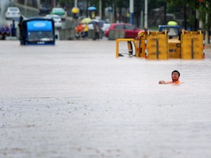 22 Orang Tewas Akibat Banjir di China, 200 Ribu Lainnya Mengungsi
