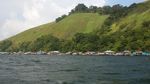 Penampakan Desa Terapung di Danau Sentani
