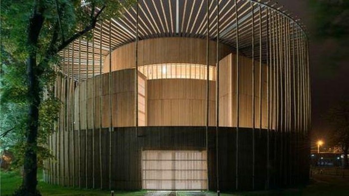 Gedung teater Shakespeare Globe di Prancis