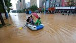 Banjir di China Tewaskan 22 Orang