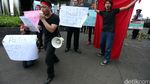 Demo Tolak RUU Pengampunan Pajak di KPK