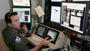 Ini ruangan pilot yang berlokasi di AS. Foto: Getty Images