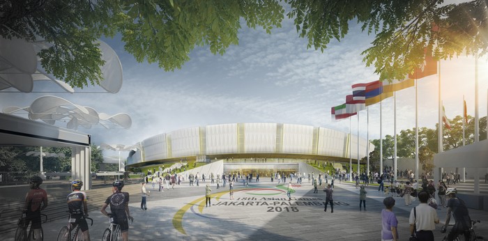 Stasiun LRT DKI akan Tersambung Velodrome Rawamangun