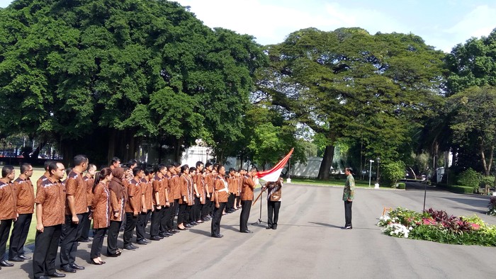 Lepas Atlet Olimpiade, Jokowi: Harumkan Nama Indonesia di Rio de Janeiro